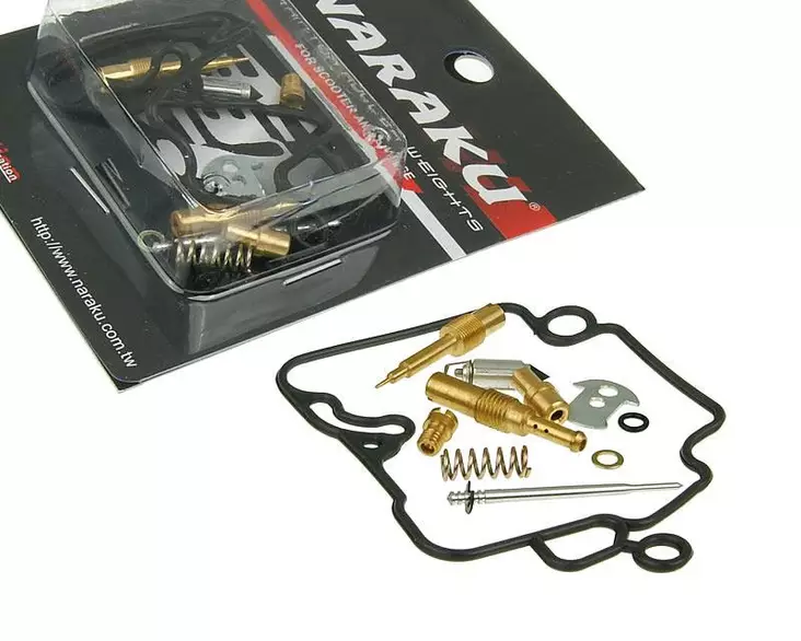 Förgasar reparationssats, Flat-side / PWK förgasare - Förgasare reservdelar - 302-0192 - 1