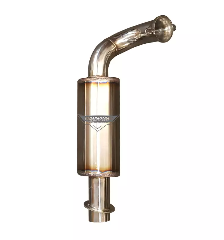 SPI Ultra Lite Sutburk polerad rostfri Polaris AXYS 850 Patriot - Snöskoter slutburkar - 821-132-142 - 1