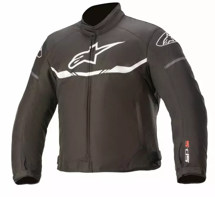 MC-jacka för barn Alpinestars T-SPS, vattentät, svart/vit - MC utrustning för barn - D351772 - 2