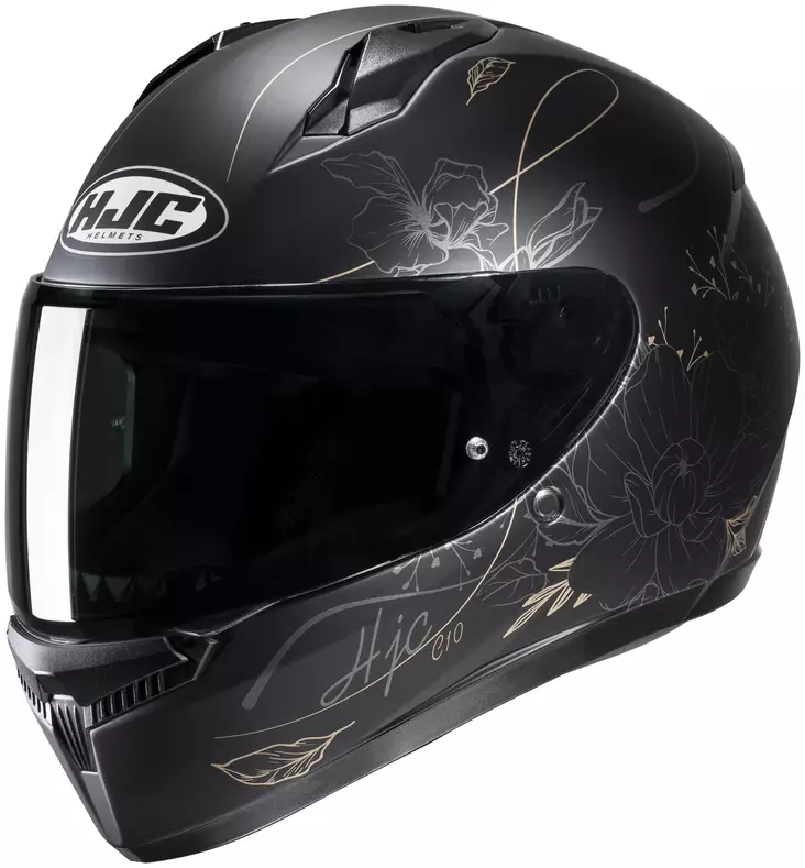 Motorcykelhjälm HJC C10 Epik, svart/guld MC9SF - MC integralhjälmar - 630-23122 - 1