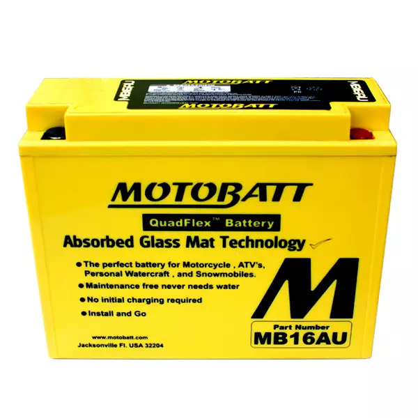 MOTOBATT batteri MB16AU Factory sealed - Motorbatt batteri - 14-522 - 1