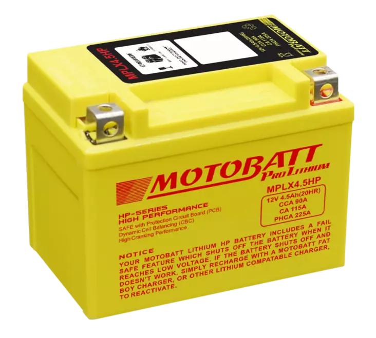 Motobatt lithium akku MLX4U Max-HP - Motorbatt batteri - 14-5022 - 1