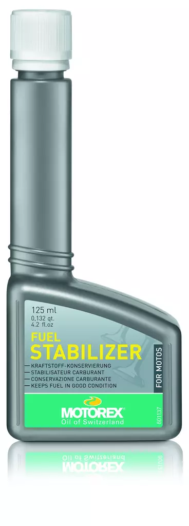 Motorex Fuel Stabilizer In Desk Display 125 ml (12) - Underhållsprodukter - 552-481-0012 - 1