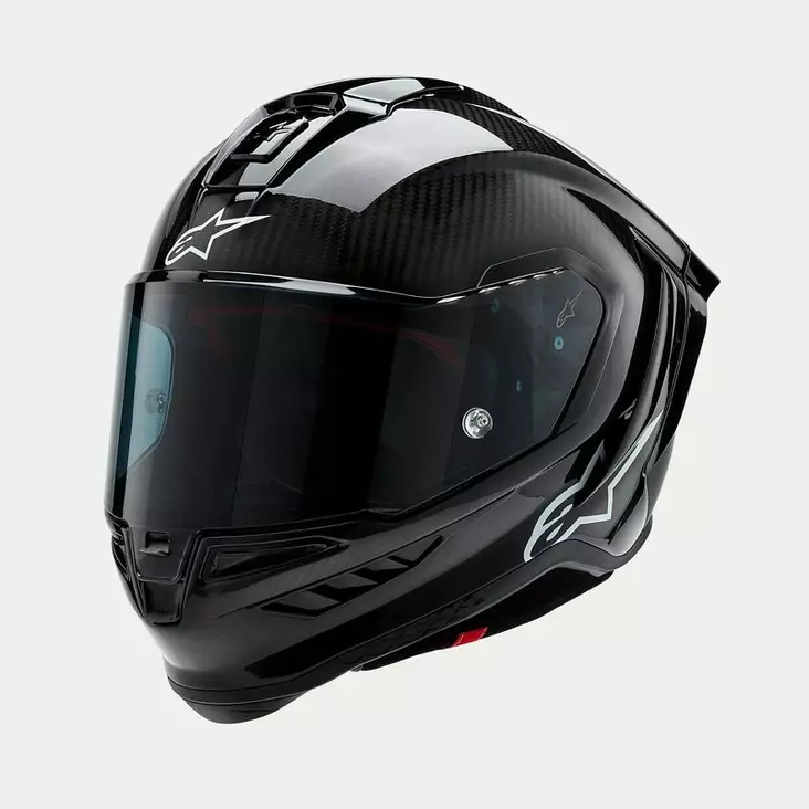 MP-Kypärä Alpinestars Supertech R10, musta/carb - MC integralhjälmar - D489532 - 1