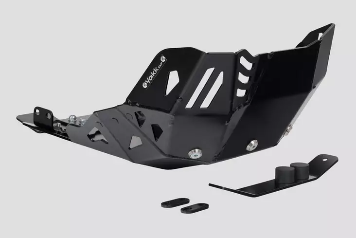 MC-hasplåt Yakk EXP Yamaha T7 Ténéré 700 (21-), svart - Hasplåtar - 325-3016412 - 1