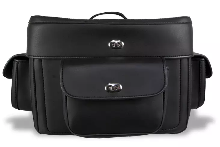 Sweep Väska Back Trunk, svart - MC Läderväskor - 539-8012 - 1