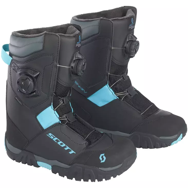 Skoterstövlar Scott Kulshan SMB Dam, svart/blå - Skoterstövlar - 621-2102 - 1