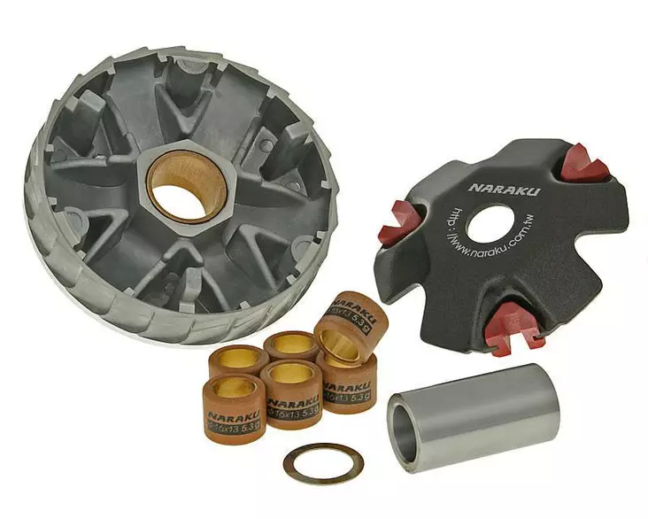 Naraku Variator HS Racing V2, Kina-skotrar4-T / Kymco 4-T / Peugeot 4-T - Variatorer - 304-0402 - 1
