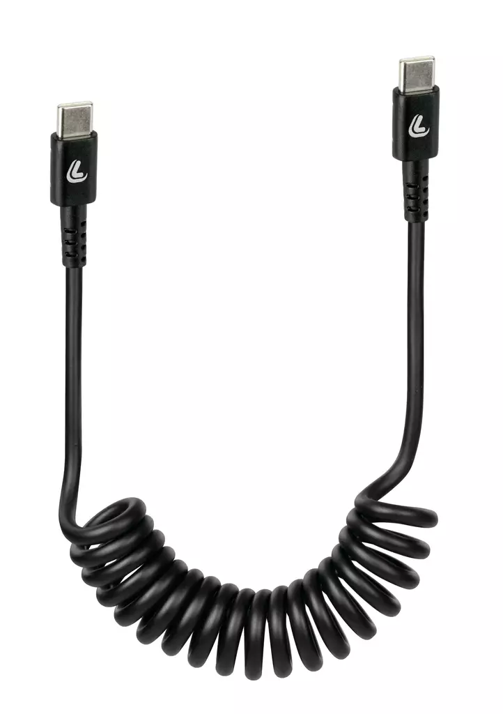 Optiline Usb-C to Usb-C 1M Recoile Cable - MC Mobil och tablet tillbehör - 295-2072 - 1