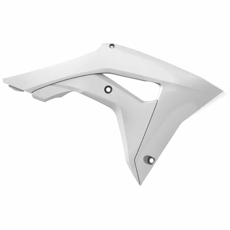 Polisport radiator scoops 450R(17) white - Motocross kylargaller - 176-8414800002 - 1