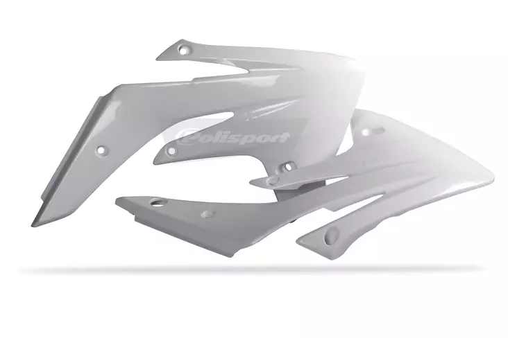 Polisport radiator scoops Honda CR150R(07-->) white - Motocross kylargaller - 176-8412200002 - 1