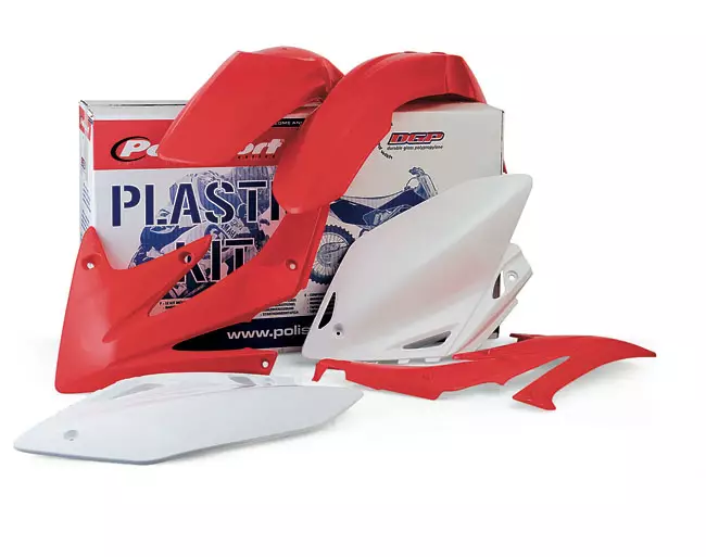 Polisport plastic Restyling kit CR125/250 02-07 - Motocross plastsats - 178-90772 - 1