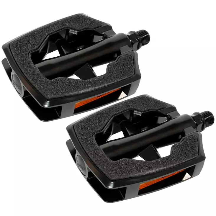 Pedal 9/16" UNION Sandblock SP-890, alu, svart - Flatpedaler - 358862 - 1