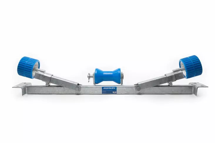 Qvarken båtvagn PU med rullar 1000 kg varmförzinkat stål - Trailertillbehör - 500-0002 - 1