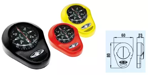 Riviera kompass BM mizar Red - Kompasser - 119-0420-02 - 1