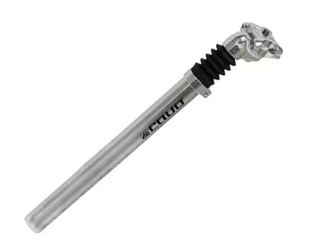 Sadelstolpe CAVO,/fjäder alu,inkl,klamma/silver, 27,2x250mm - Sadelstolpar - 42-5272 - 1