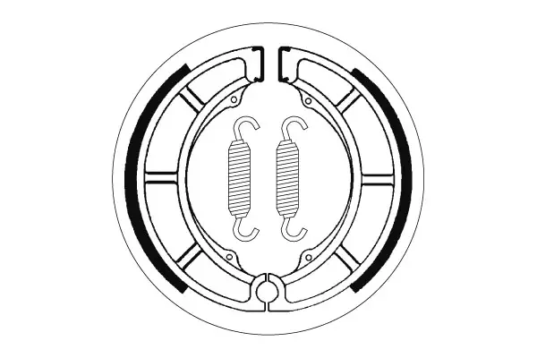 SBS Bromssko 2052 - MC Bromsskor - 23-2052 - 1