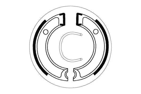 SBS Bromssko 2112 - MC Bromsskor - 23-2112 - 1
