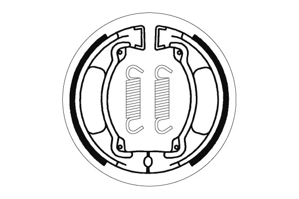SBS Bromssko Yamaha 2032 - MC Bromsskor - 23-2032 - 1