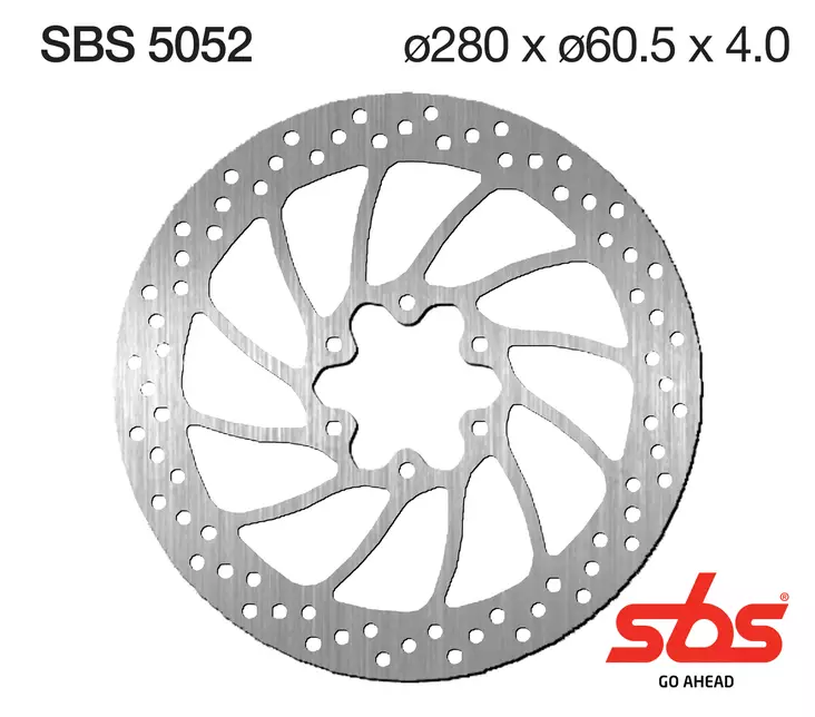 SBS Bromsskiva Standard - MC Bromsskivor - 230-5052 - 1