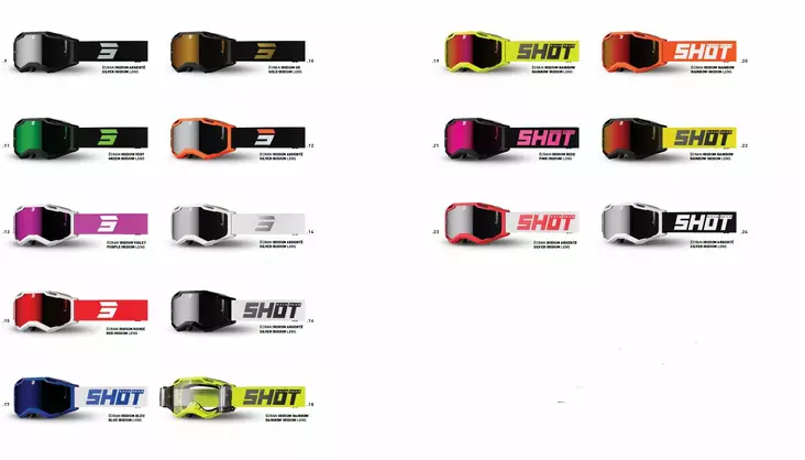 SHOT Lins Klar Roll Off As Assault/Iris - Glasögon linser - 613-9-2219-02 - 1