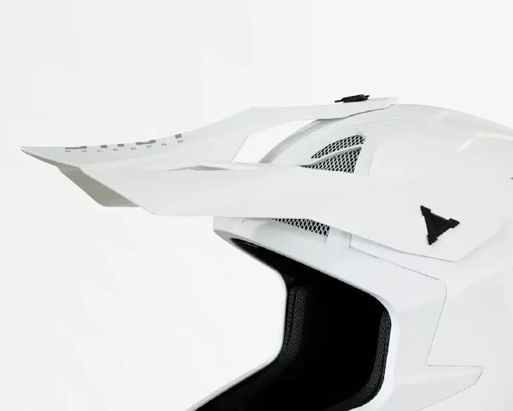 SHOT Skärm Lite Solid Vit Glossy 2.0 - Hjälm reservdelar - 610-9-2200-02 - 1