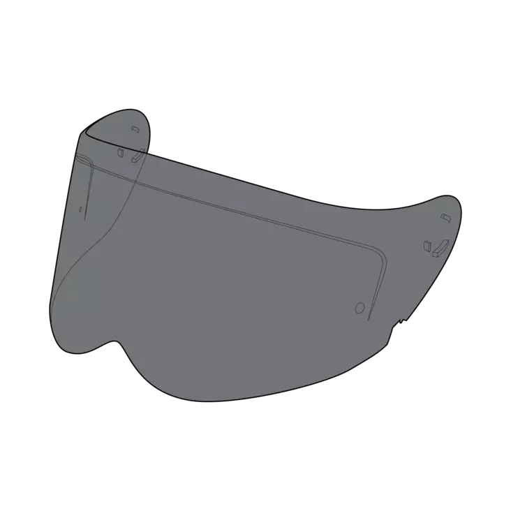 Simpson Venom visir Rök - Visir - 638-102102 - 1