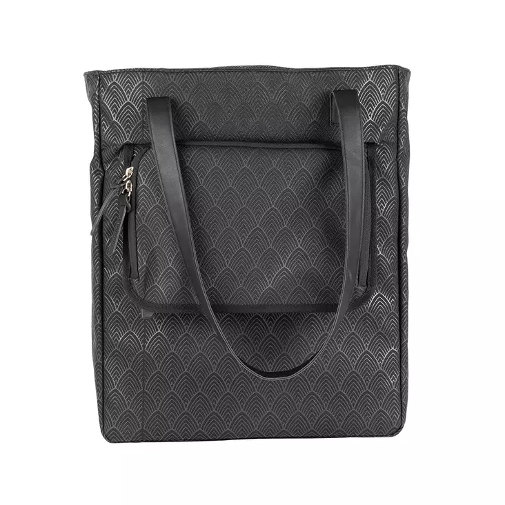 Väska ATRAN Bella, 13l, svart med bladmönster, AVS - Väskor - 1807-20-42 - 1