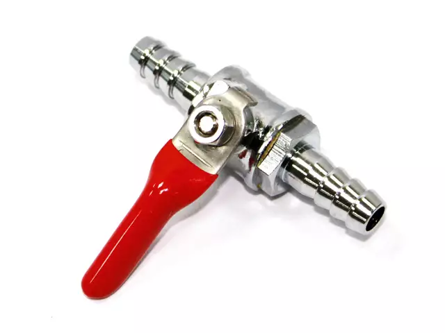 Sno-X Bränslekran 9,5mm - Snöskoter bränsleslang - 87-07001-2 - 1