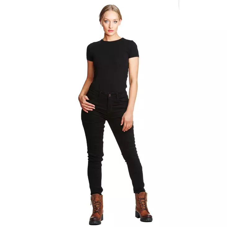 MC jeans Sweep Hannah för damer, svart - MC byxor - KJHAN-02 - 1