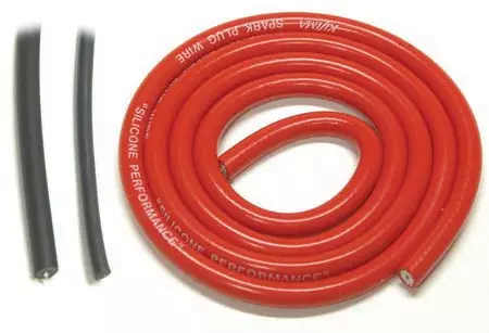 Hyper Tändkabel, Siliko 7mm 1m - MC Tändhattar och kablar - 9-3-3762 - 1