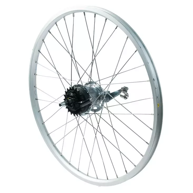 Bakhjul 24" 18-507 Shimano Nexus, 7-vxl, Alex Ace 17, dubbelbottnad - Fälgar bak 7/8 v - 59092 - 2
