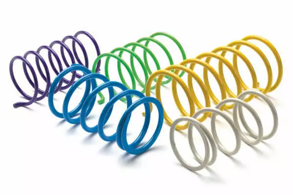 Team Drive Clutch Spring AC 2016- Purple w/white stripe 120-285 - Snöskoter variatorfjäder - 801-210492-012 - 1
