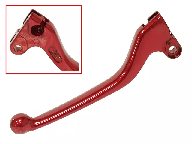 Tec-X Kopplingsgrepp, Röd, Aprilia / Derbi / Drac / Gilera / Rieju, 50cc 6-v - Kopplingsspakar - 307-1005-2 - 1