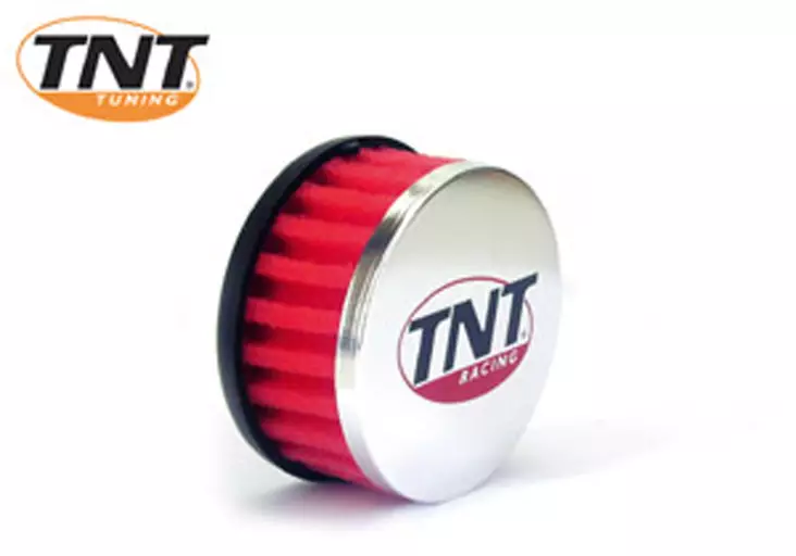 TNT Luftfilter, R-Box, Röd, Anslutning Ø 28/35mm, (Ø 85mm l. 39mm) - Luftfilter - 302-0833-2 - 1