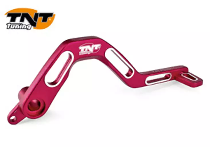 TNT Bromspedal, Röd, Aprilia RX,SX 06- / Derbi Senda 00- / Gilera RCR,SMT 03- - Pedaler - 306-4906-2 - 1