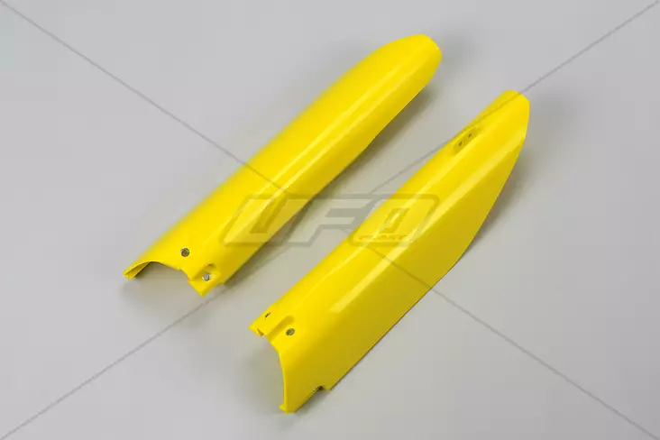 UFO Gaffelbensskydd RM125/250 07-12, RM-Z250/450 07- Gul 102 - Motocross gaffelbensskydd - 650-4913-102 - 1
