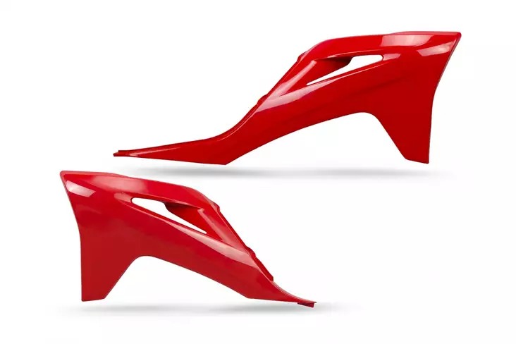 UFO Kylvingar GasGas MC125-450 + EC250-350 2021- Röd 062 - Motocross kylarvingar - 650-7128-062 - 1