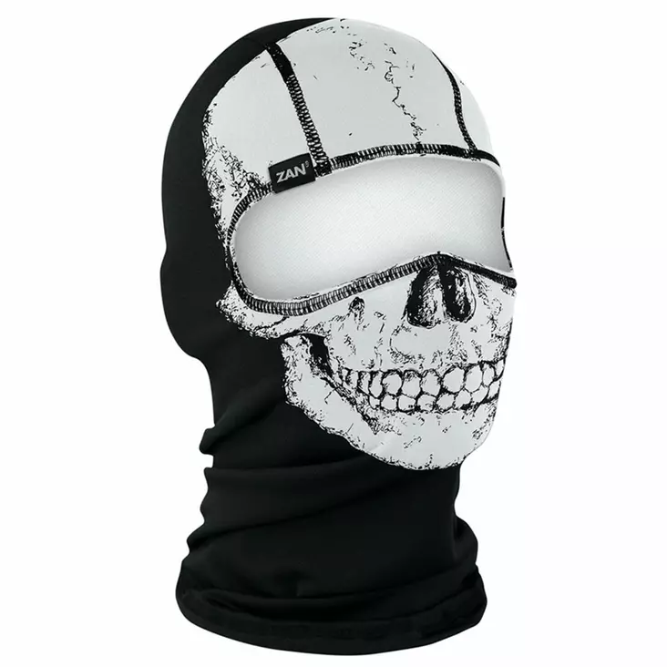 Zan Headgear Balaklava, polyester, Skull - Hjälmhuvor - WBP002 - 1