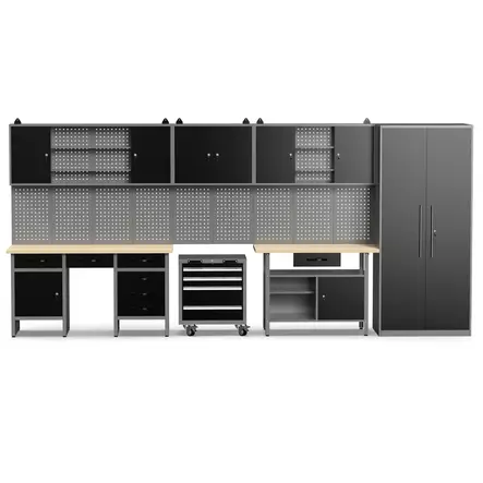 Timco Elite+ 450x60x205 cm verktygsskåp - Förvaring och lagring - 102812513 - 1
