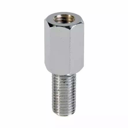 Adapter FORTE: backspegel M8 höger, Yttergänga M10 - MC Speglar - 81853 - 1