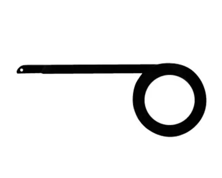 Kedjeskydd Herrmans Slyde 42/44, justerbart, plast, E-bike - Kedje- och hjulskydd - 60383 - 2