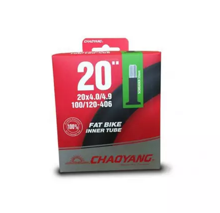 Slang 20" Chaoyang Fat-bike, 100/120-406, bilventil 33 mm - Slangar - Y052803 - 2