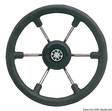 Osculati SS steering wheel black 340 mm - Rattar - M45-139-33 - 1