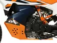 AXP Adventure HARD hasplåt HDPE 8mm Orange KTM790/890 Adventure/R/Rally 19- - Motocross hasplåt - 397-AX1703 - 3