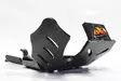 AXP Xtrem HDPE Hasplåt Svart KTM EXC250-EXC300-XCW250-XCW300 17- - Motocross hasplåt - 397-AX1423 - 1
