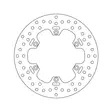 Brembo Bromsskiva Serie Oro - MC Bromsskivor - 232-68B40753 - 1