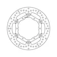 Brembo Bromsskiva Serie Oro floating - MC Bromsskivor - 232-78B40813 - 1