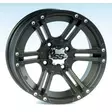 ITP Fälg SS212 12x7 4/137 5+2 Mattsvart - ATV fälgar - 74-0993 - 1