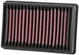 K&N Luftfilter, BMW 1200R/RS/GS 13-17 - MC Luftfilter - 20-BM1113 - 1